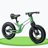 Lamborghini (ランボルギーニ) 子供・幼児ペダルなし自転車 キッズバイク ランニングバイク トレーニングバイク チャレンジバイク 12inch 超軽量マグネシウム素材 マウンテンバイク MTB セミブロックタイヤ 2〜5歳適合 オシャレでカッコいいデザイン LBK-010 (Verde Mantis)