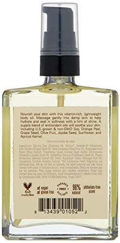 Farmhouse Fresh Clementine Body Oil, Orange, 4 Fl Oz (Pack Of 1) #TOP2