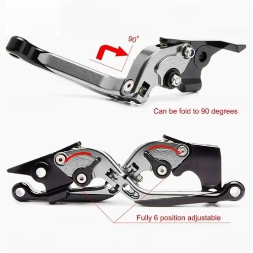 Levier frein CNC contre le jeu de commande Honda CBR600RR 2003-2006 - 4
