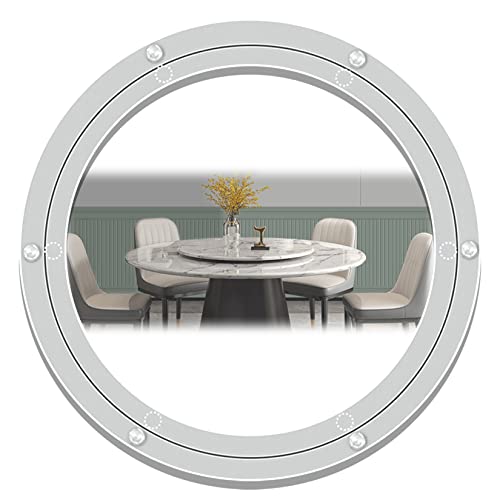 ESOYAWE Heavy Duty Lazy Susan Piatto Girevole Cuscinetto, Antiruggine Alloy Piastra Girevole Rotating Bearing, Base Girevole per Tavolo da Pranzo Rotondo/TV/Display Alimentare