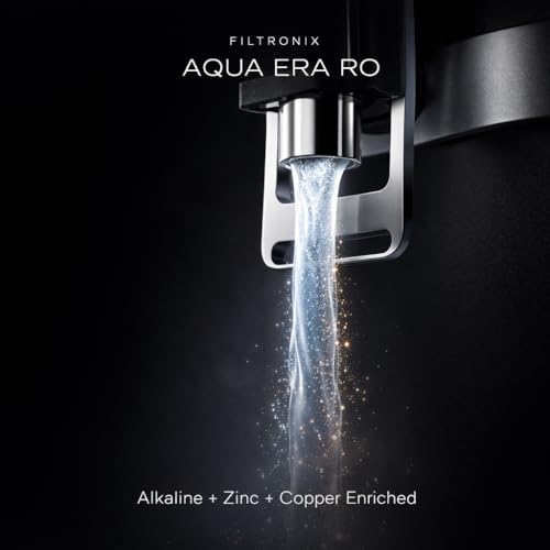 Image of Aqua Era RO Water Purifier for Home| High Capacity 9Liter Tank| 7 Stage Advanced Filtration| RO+PP+Sed+Carbon+Alk+Zinc+Copper| 4000 TDS | Best RO for Home, Office & Family (PEARL WHITE)