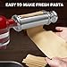 Pasta Roller for All KitchenAid Stand Mixer, Electric Dough Roller with 8 Different Thickness Adjustments, Stainless Steel Pasta Paker Attachment Kitchen Aid Accessories and Attachments
