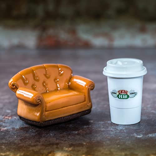 Friends TV Show Lip Balm Couch Coffee Cup | Mad Beauty | Strawberry & Vanilla, Fun Hydrating Skincare Gift for Women, Men and Fans