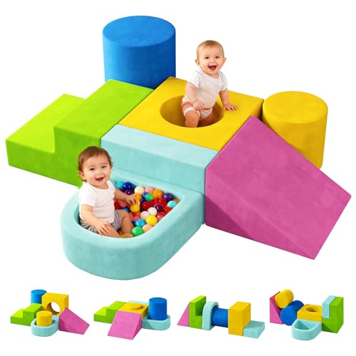 ALBERTO 7-Piece Foam Play Gym