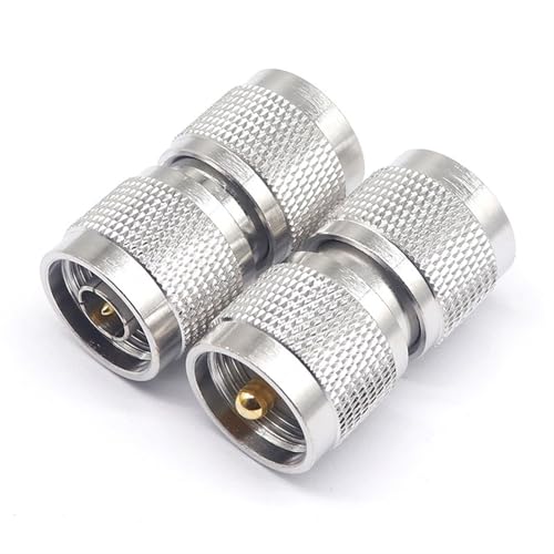Adaptador SL16 a N coaxial, juego de 10 conectores UHF macho para antenas y radiocomunicación 2