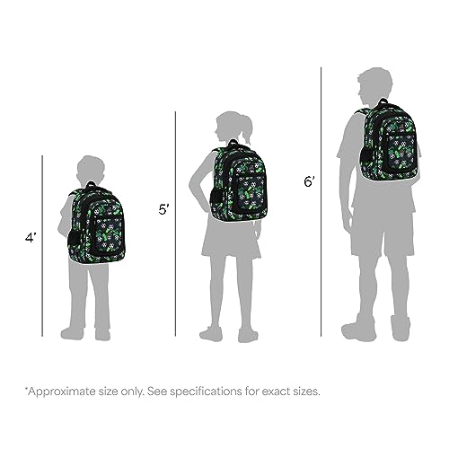 Boys' School Backpack | Vineyard Collection | Soccer Green | 17” Height 24L | Ideal for Teens4