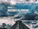 2024 Mayan Wall Calendar with Mayan Tzolkin and Haab Dates