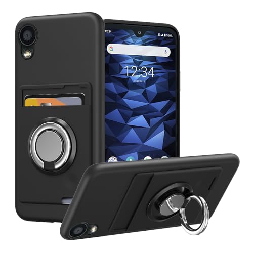 �Ή� Kyocera DIGNO BX2 �P�[�X �����O�t�� �V���R�� �w�� �J�[�h���[ DIGNO BX2 A101KC �X�}�z�P�[�X �X�^���h�@�\ 360°��]�����O �ϏՌ� �ϋv ����~�� �K