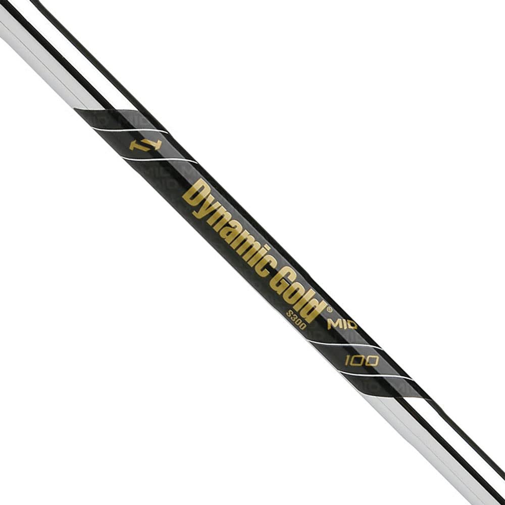 TRUE TEMPER Mid 100 Golf Shaft Set - Choose Set Makeup and Flex - R300 or S300 (4-PW (7 shafts) S300 Stiff Flex)