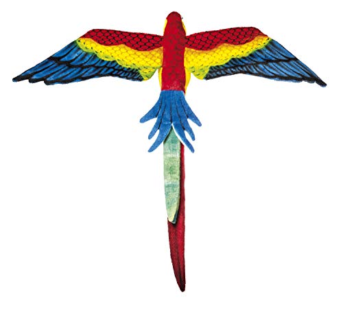 Hansa - Pappagallo Ara Rosso Peluche