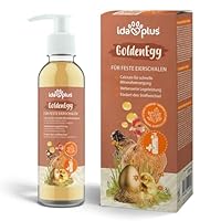Ida Plus - GoldenEgg 200 ml - vermindert Brucheier & Federfressen - unterstützt Federwachstum & Federkleid - Wichtige Mineralien & Vitamine für Hühner - Beste Eierqualität bei Ihrer Hühnerhaltung