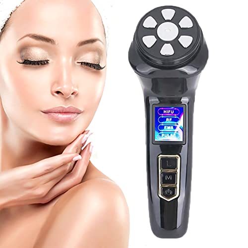 Mini HIFU Face Lifting Beauty Machine 4 in 1 RF Ultrasonic