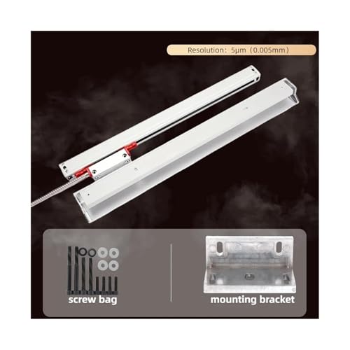 Escala lineal óptica 0.005mm con sensor para torno miniatura 3