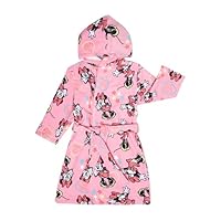 Ellepi Bademantel Disney Minnie Maus aus Mikrofaser Baumwolle Feel, Minnie Maus, 5-6 Jahre