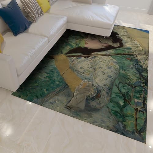 Tapis Edouard Manet style printemps pour sublimer votre salon de thé rétro - 3
