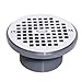 Round CHR Grate & Plastic Barrel