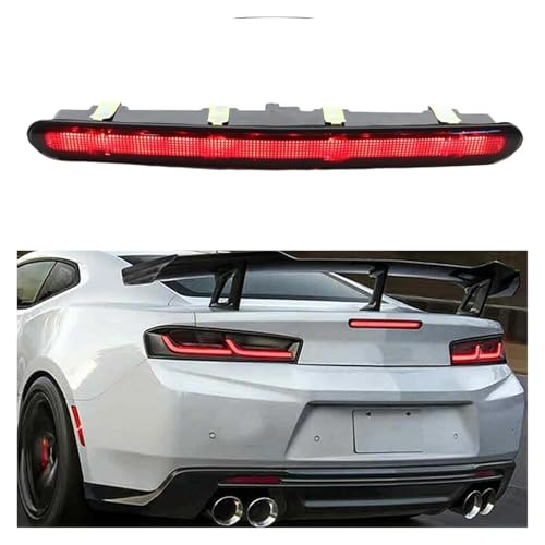 Troisième feu de freinage finition noire supérieure pour Camaro - 6