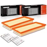 A-Premium 2-PC Engine Air Filter Compatible with Jeep BU Series Renegade 2019-2023 & Fiat 500X