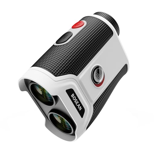 Golf Range Finder with Slope Switch 1200 Yards Golf Rangefinders Magnetic Strip Mounts on Cart Pin Lock Vibration USB-C Rechargeable LCD Screen Golf Accessories for Golfers(Black 1200 Yards)
