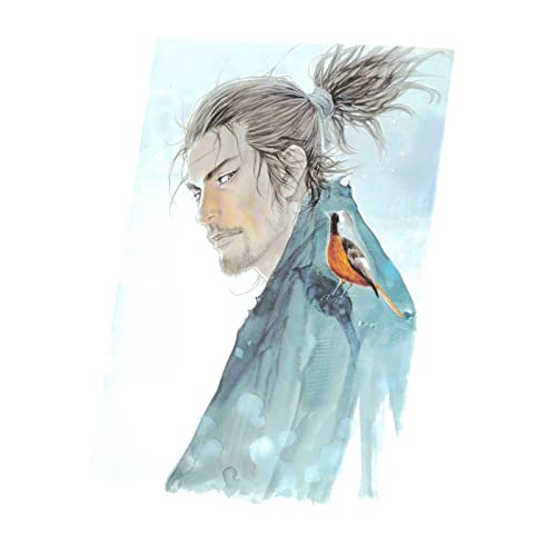 Toile Vagabond Samourai déco zen pour salon moderne 60 x 85 cm