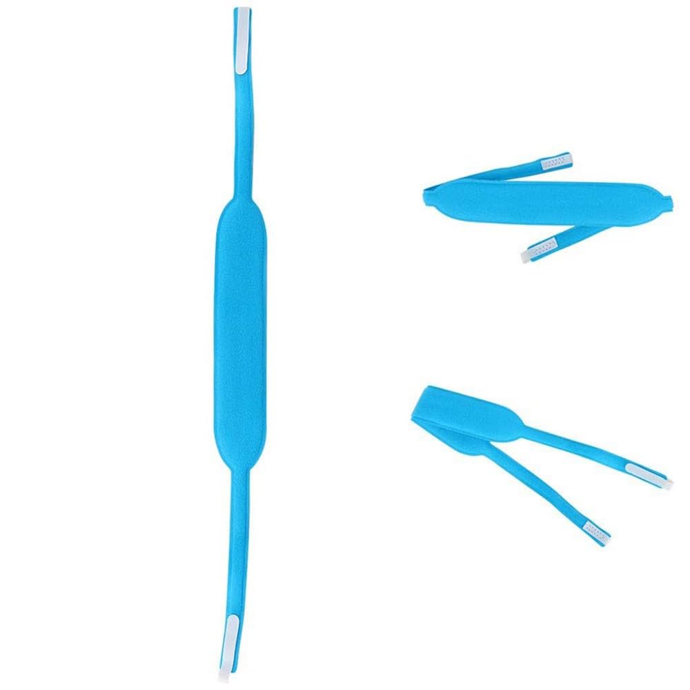 BLUEZY 9 Pièces canule trachéale, Trachéotomie Canule Trachéale Accessoire de Sangle de Support Fixe Support de Tube trachéotomique Sangle réglable