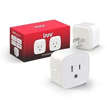 Innr Zigbee Smart Plug 2-Pack, 10A, 1200W (Hub Required) SP 224-2