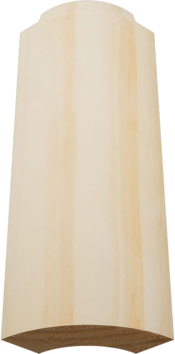 5 1/4"H x 1 5/16"P WM618 Americraft Solid Wood Stain Grade Bullnose Outside Corner Moulding, Pine (Matches Moulding MLDW01X05WM618PI)