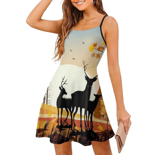 Robe d'été à bretelles Élan des Bois la tenue de plage chic
