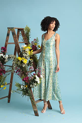 Image of Maggy London Women's Women's V-Neck Slip Dress Maxi