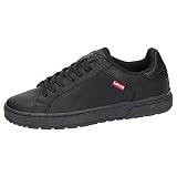 Levi's Piper, Zapatillas Hombre, Negro (Full Black), 44 EU