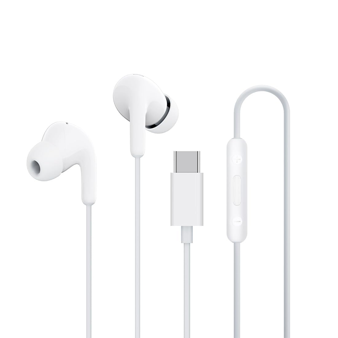 Lynacz Original Wired Earphone Type-C Wired Headset Compatible with Samsung, Oppo, Vivo,Redmi with Noise Isolation and Enhanced Sound Output Sound and Durable Build (White)-image-23