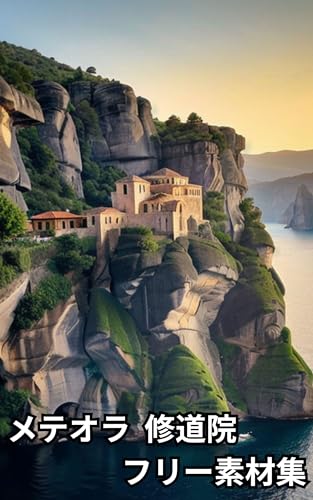 Greek Orthodox Monastery Meteora World Heritage Site Free material collection from images from around the world: Greek Orthodox Monastery Meteora World ... From images of the world (Japanese Edition)