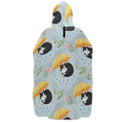 Poncho surf grande taille pour se changer facilement dehors