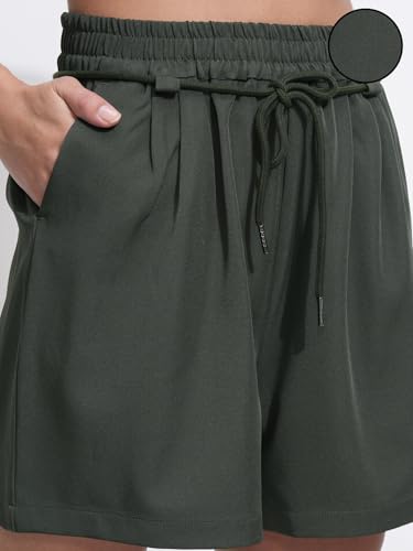 Image of Tokyo Talkies Women's Regular Fit Regular Shorts | Stretchable Shorts
