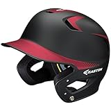Easton Z5 Grip 2Tone Batting Helmet Bkrd Jr Black/Red