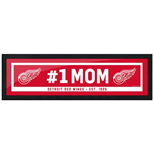 Detroit Red Wings #1 Mom 6x22 Frame