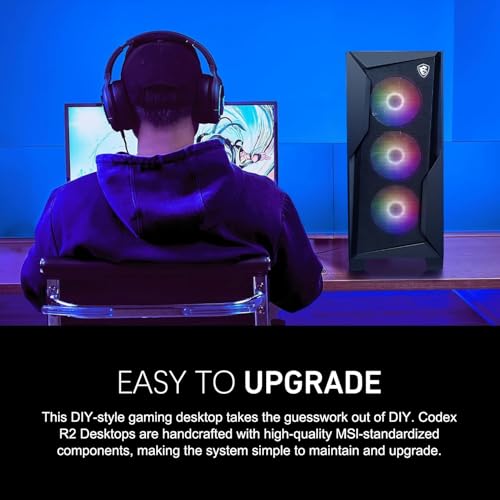 Gaming Desktop PC Codex R2 B14NVL5-449US Intel Core i5-14400F 32GB DDR5 2TB SSD GeForce RTX 5060 Windows 11 Home - PC Desktop - Immagine 5