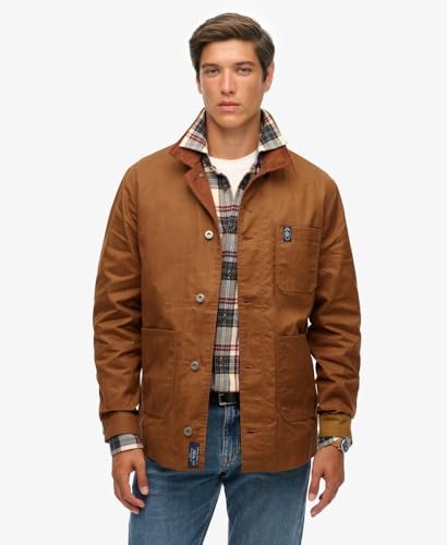 Superdry Para Hombre. M5012196A Chaqueta The Merchant Store MarróN (L), Casual, PoliéSter - 2