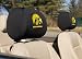 NCAA Iowa Hawkeyes Headrest Covers, Set of 2