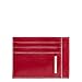 Piquadro Blue Square Credit Card Case, 0.27 liters, Red (Rosso)