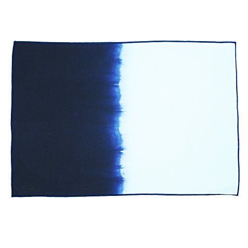 Calyz GGPCAL0061 Handmade & Hand Dyed Placemats44; Indigo Ombre - Set of 4