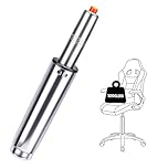Yunzhou1230 Heavy Duty Gas Lift Cylinder for Office Chair, Class 4 Piston, 1000LBS (450kg), 360° Rotation, Compatible 12-18 Inch, Universal Size Fit for Most Office Chairs (Silver)