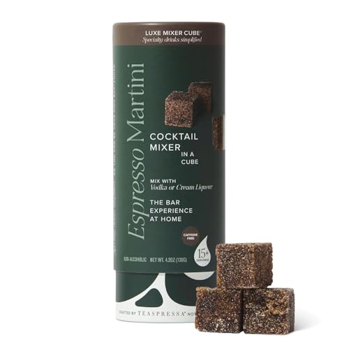 Teaspressa Luxe Mixer Cube - Cocktail Drink Mixer...