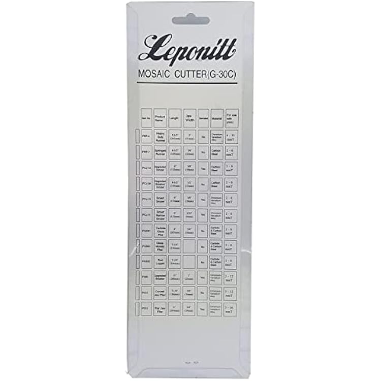 LEPONITT Wheeled Mosaic Glass and Tile NIPPERS