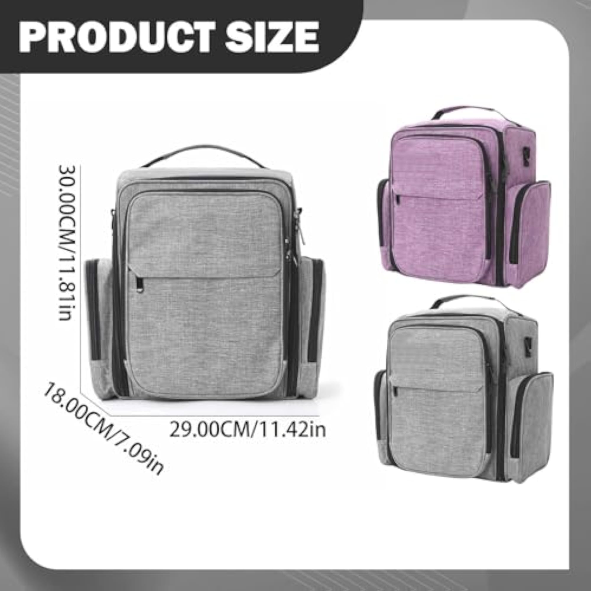 Three Layer Gel Polish Storage Bag for Manicure Tools
