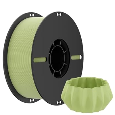 Matte PLA Filament, PLA Filament, Dimensional Accuracy +/- 0.02mm, 1kg Carboard Spool...