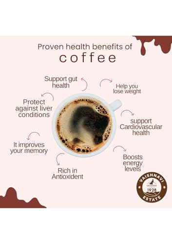 Image of Vaishnavi Estate's Medium Roast Robusta Coffee | Single Origin | Shade Grown | Freshly Roasted & Ground | French Press - (250g, Pack of 2)