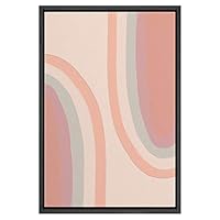 SIGNWIN Framed Canvas Wall Art Nordic Rainbow Canvas Prints Home Artwork Decoration for Living Room,Bedroom - 16