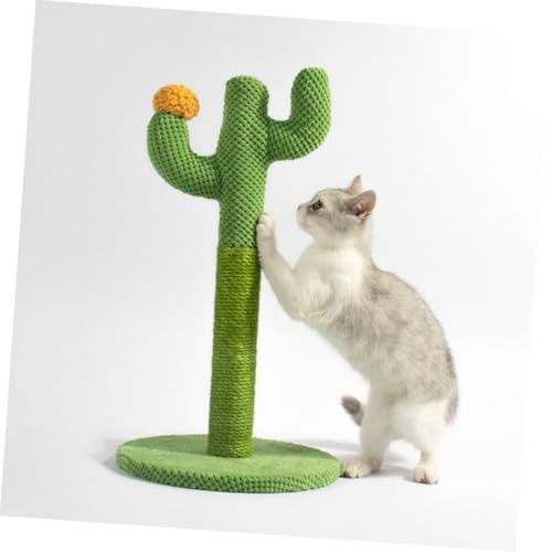 Rascador vertical para gatos con cuerda de sisal 29x33cm miniatura 4