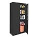 Sandusky Lee CA41361872-09 Classic Garage Storage Cabinet, Steel Utility Cabinet with Adjustable Shelves, 72